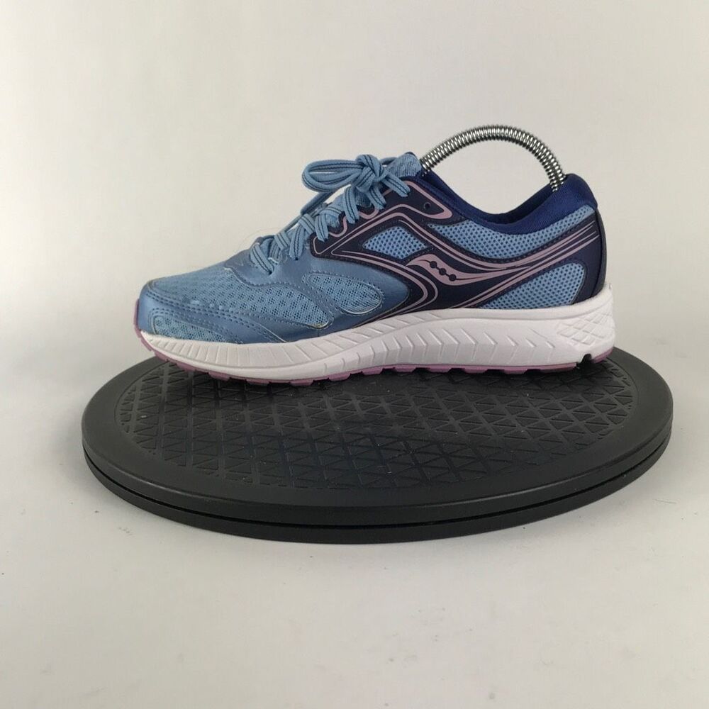 Saucony Cohesion 12 Blue Athletic Running Shoes S10473-3 Women’s Size 7.5 - Picture 9 of 12